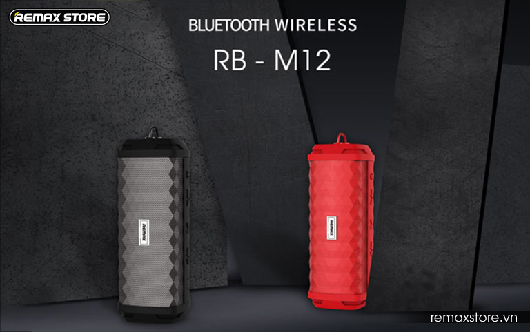 Loa Bluetooth xách tay chống nước Remax RB-M12 - 1