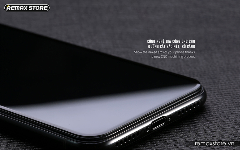 Kính cường lực iPhone X/6.1/6.5 3D mỏng 0.3mm Remax GL-27 3