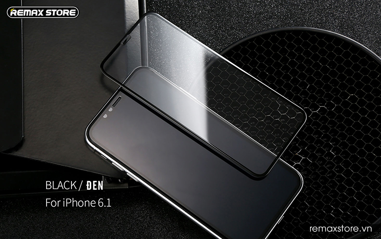 Kính cường lực iPhone X/6.1/6.5 3D mỏng 0.3mm Remax GL-27 7