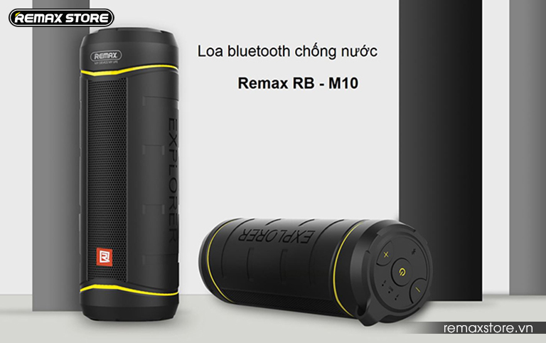 Loa Bluetooth xách tay chống nước Remax RB-M10 1