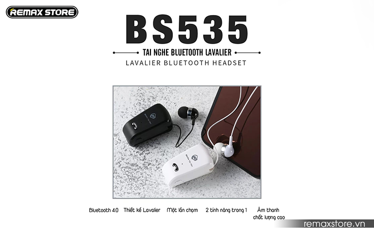 Tai nghe Bluetooth WK BS535 - Ảnh 2