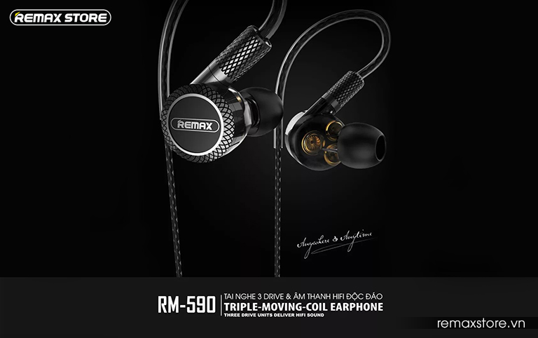 Tai nghe in-ear Remax RM-590 - Ảnh 2