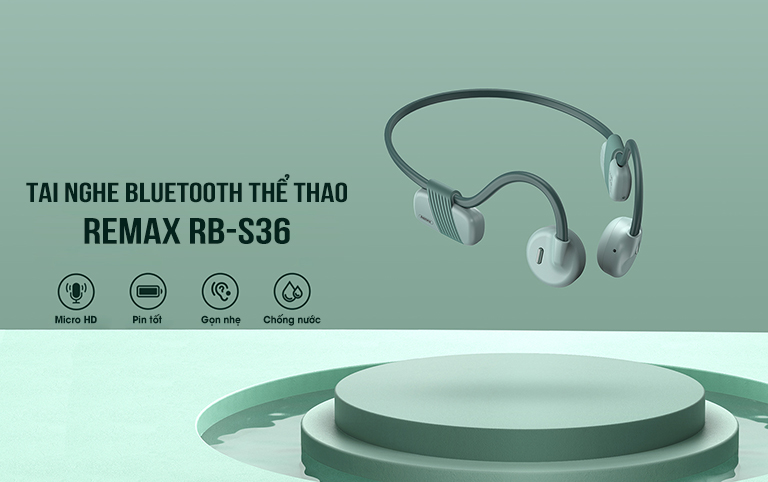 Tai nghe Bluetooth thể thao Remax RB-S36