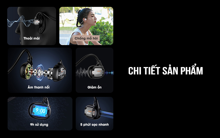 Tai nghe thể thao Bluetooth Remax RB-S7
