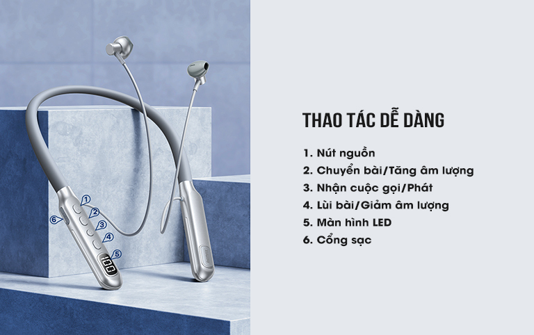 Tai nghe Bluetooth thể thao Remax RB-S3