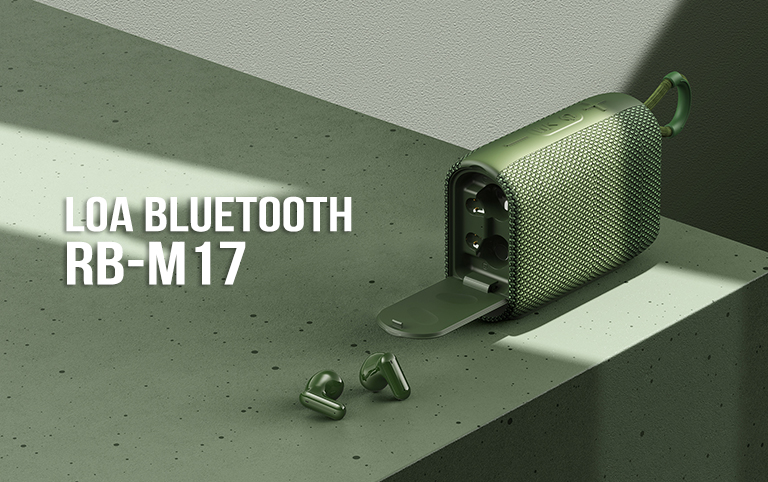 Loa Bluetooth Remax RB-M17 tích hợp tai nghe Bluetooth
