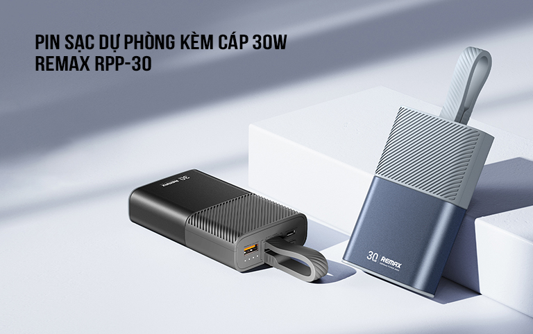 Pin sạc dự phòng Remax RPP-30 10000mAh 30W RPP-30