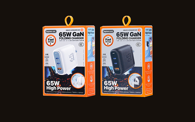 Củ sạc nhanh 3 cổng GaN 65W Remax RP-U60