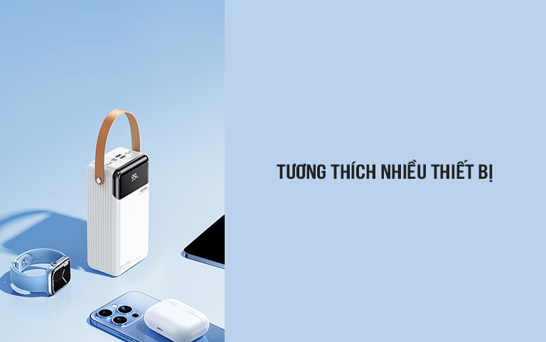 Sạc dự phòng Remax kèm cáp 22.5W 60000mAh RPP-565