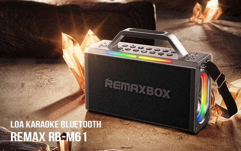 Loa Karaoke Bluetooth Remax RB-M61 công suất lớn 140W